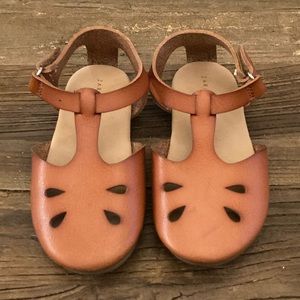 Zara Leather Sandals